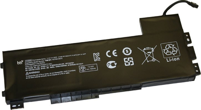 Батерија за лаптоп BTI за HP Zbook 15 G3, литиум-јонска, црна