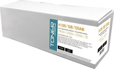 Toner i përputhshëm HP 125A, i zi