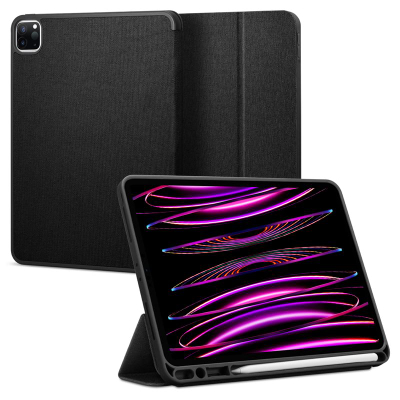Mbrojtëse për tablet Spigen Urban Fit ACS03434 për iPad Pro 12.9-inch (2021), e zezë