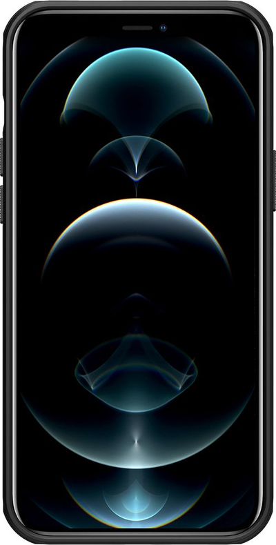 Mbajtëse telefoni Nillkin Super Frosted Shield, për iPhone 13 Pro Max, me stand, e zezë