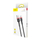 Karikues Baseus Cafule Micro USB 1.5A 2m (I kuq I zi)