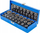 Set çelsash dhe soketash Forsage F-50121G, 1/4" dhe 1/2", 25 copa