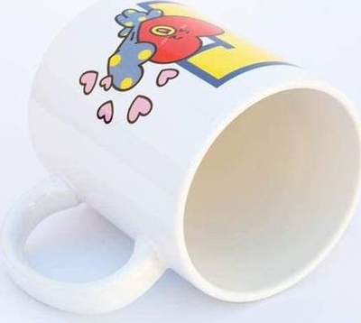 Filxhan qeramike Line Friends BT21, 300 ml, lahet në pjatalarëse, shumëngjyrësh