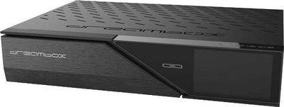 Marrës satelitor Dreambox Dual DVB C T2 Twin, tuner i dyfishtë, HDMI LAN USB, i zi