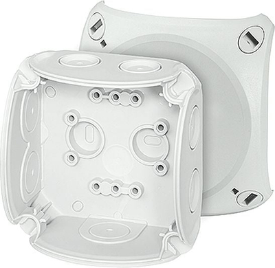 Kuti lidhëse elektrike Hensel DK 0200 GZ, 93 x 93 x 62mm, IP66, gri