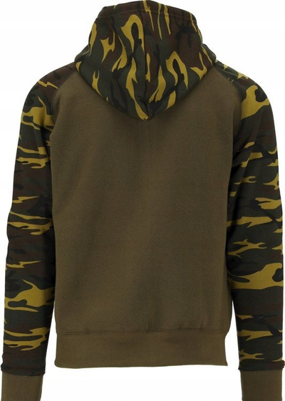 Bluzë me kapuç Yato Camouflage, për burra, XXL, ngjyrë kaki