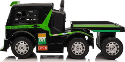 Makinë me bateri për kalamoj LEAN CARS Mercedes XMX622B, 12V, ekran LCD MP4, jeshile