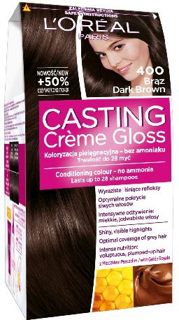 Ngjyrë për Flokë Casting Creme Gloss, nr. 400 Bronz Casting