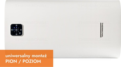 Bojler elektrik Thermoval Capacitive Aqua, 50L, WiFi, i bardhë