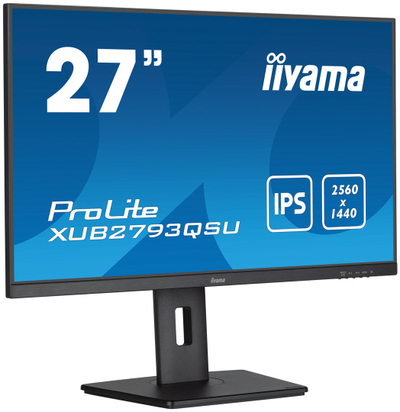 Monitor iiyama ProLite XUB2793QSU, 27\", WQHD 2560x1440, IPS, i zi