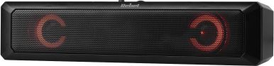 Soundbar Rebel KOM1165, stereo USB, me drita LED, i zi