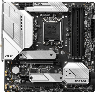 Pllakë amë MSI MAG B660M MORTAR WIFI, Intel B660, Socket 1700, DDR4, e zezë