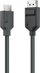 Kabllo ALOGIC Elements DisplayPort në HDMI, 1m, 4K, i zi