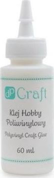 Ngjitës poliivinil DpCraft Hobby, universal, 60ml, transparent