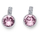 Vathë Oliver Weber Double Stud 22815 212, kristale Swarovski, argjend