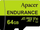 Kartë memorie microSDXC Apacer Endurance, 64GB, Class 10, UHS-I U3, A1, V30