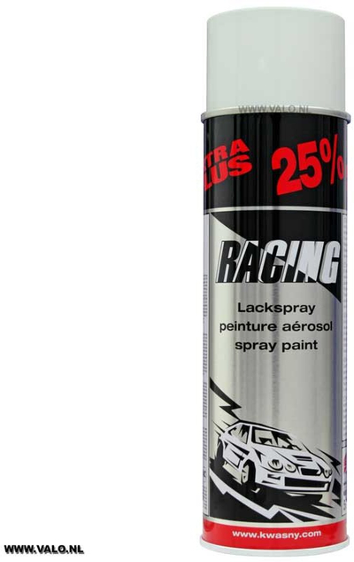 Спреј боја за автомобили Auto-K Racing, 500 ml, сјајна, бела