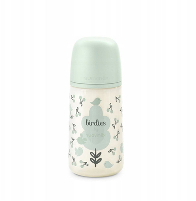 Biberon Suavinex Birdies, 270ml, mint