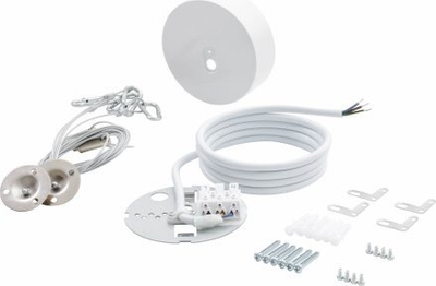 Комплет за закачување за ЛЕД панел Philips RC065Z SME-3, за монтажа на таван, бел