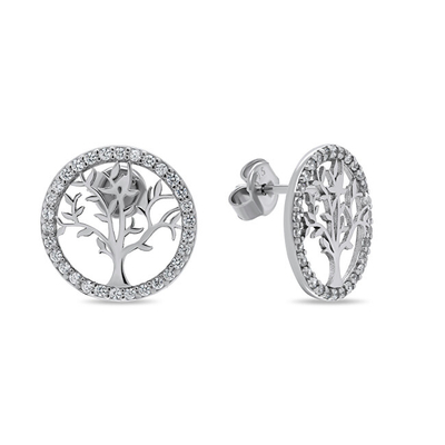 Vathë Brilio Silver Tree of Life EA233W