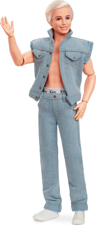Kukull koleksionuese Mattel Barbie The Movie Ken, me set xhinsi, me bazament ekspozimi, shumëngjyrëshe