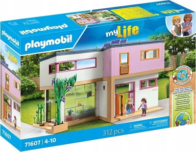 Lodër shpi Playmobil My Life 71607, 312 copa, me figura, shumëngjyrëshe