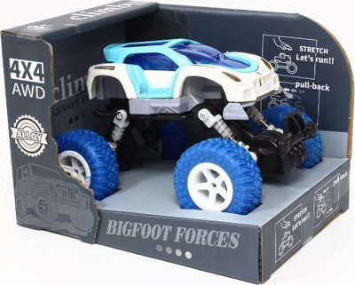 Makinë lodër Tima Auto 4x4 6168-16, metal, me susta amortizimi, shumëngjyrëshe