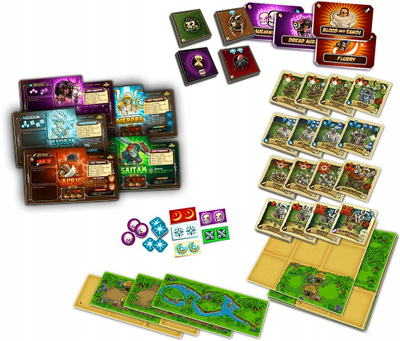 Lojë tavoline Lucky Duck Games Kingdom Rush Elemental Uprising, kooperative, në anglisht, shumëngjyrëshe