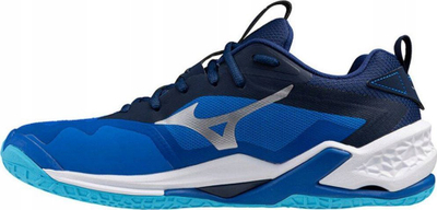 Këpucë hendbolli Mizuno Wave Stealth Neo, MIZUNO ENERZY, shollë Wave, blu