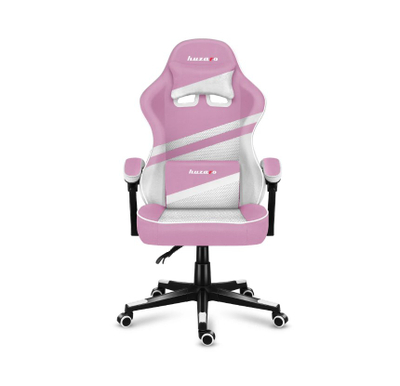 Karrige gaming Huzaro Force 4.4 Pink Mesh, ergonomike, mban deri 130 kg, rozë me të bardhë