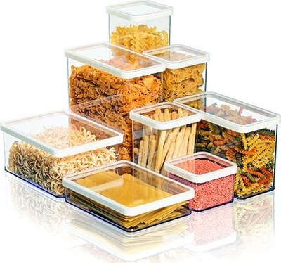 Enë për magazinim ROTHO LOFT Premium, 1L, transparente