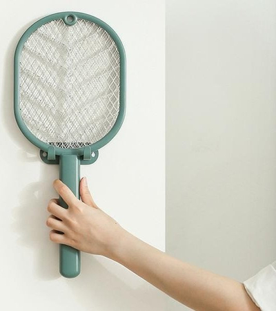 Raketë elektrike kundër insekteve Beline EHD-MS02, bateri 450 mAh, karikim USB, e bardhë