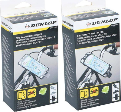 Mbajtëse celulari Dunlop, 4" - 6", 10-15 cm, e hirtë
