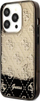Kapak telefoni Guess GUHCP14LLC4PSGK për iPhone 14 Pro, Liquid Glitter 4G, i zi transparent