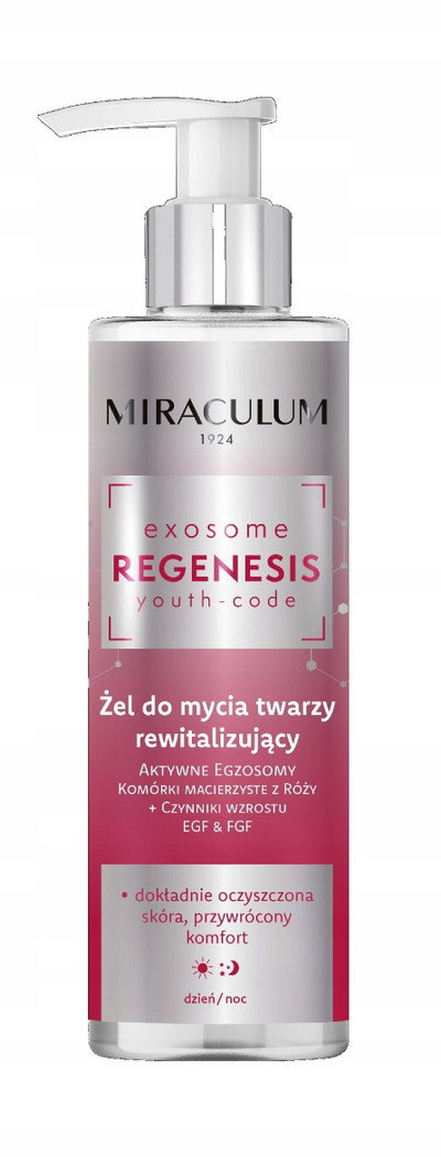 Xhel pastrues fytyre Miraculum Exosome Regenesis Youth-Code, revitalizues, 200 ml