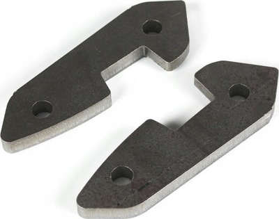 Adapter kaliperi shtesë BMW E90 E92 E82, set 2 copë, çelik 10 mm, metalik