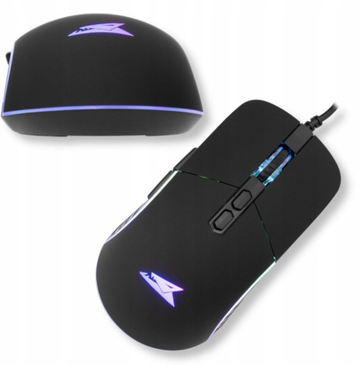 Maus gaming Baracuda NAUTILUS BGM-011, 12800 DPI, 7 butona, i zi