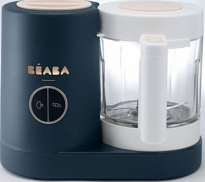 Мултикукер Beaba Babycook Neo, сад од стакло, корпа од не'рѓосувачки челик, сива