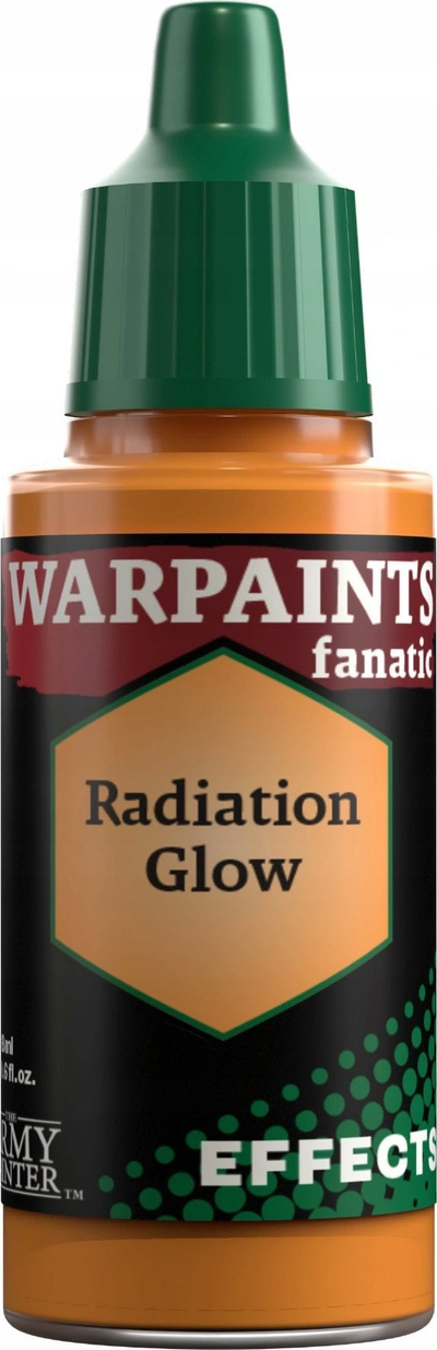 Bojë akrilike The Army Painter Warpaints Fanatic Radiation Glow, 18ml, jeshile efekt ndriçues
