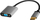 Adapter DisplayPort në VGA LogiLink CDA0109, 1080p, i zi me gri