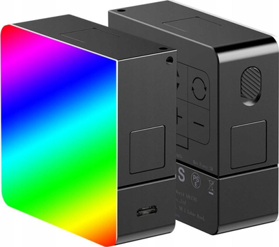 Dritë LED Ulanzi VL49 RGB Pro, 2500mAh, RGB, e zezë