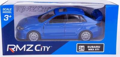 Makina Subaru WRX STI, model 2010 Blue Daffi, blu e kalter