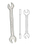 Çelës fiks Proxxon Slim-Line PR23856, 24 x 27mm, krom nikeli, argjendtë