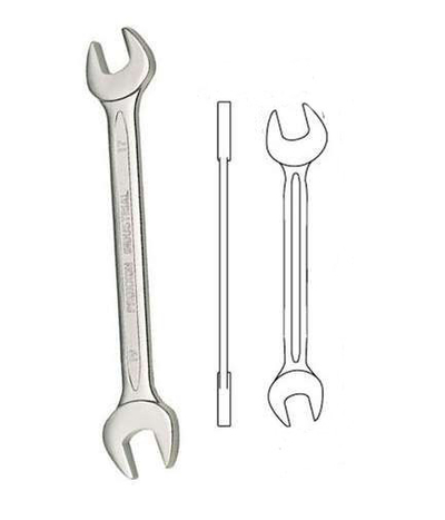 Çelës fiks Proxxon Slim-Line PR23856, 24 x 27mm, krom nikeli, argjendtë