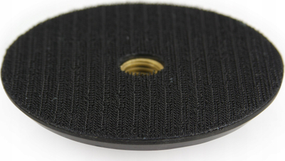 Pjatë gome me Velcro për lustërim, 100mm, M14, e zezë