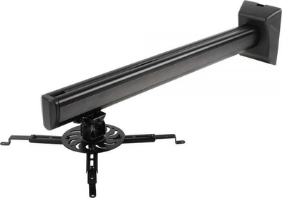 Ѕиден држач за проектор InLine Wall Mount, до 16 kg, бел