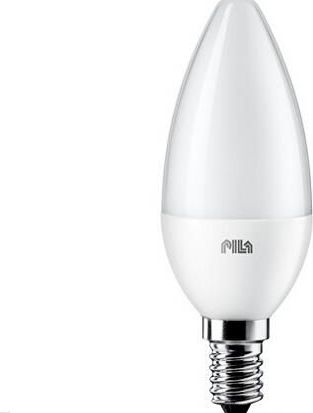 ЛЕД сијалица Пила Candle B39FR, 6W еквивалент на 40W, E14, топло светло