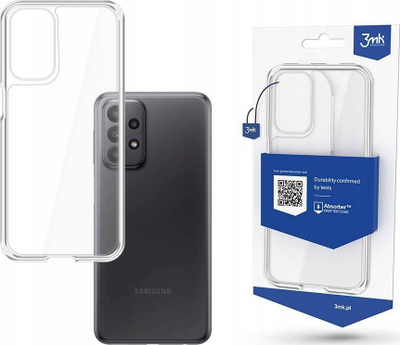 Mbrojtëse telefoni 3mk Armor Case për Samsung Galaxy A23 4G, që s’e ha kollaj goditja, transparente