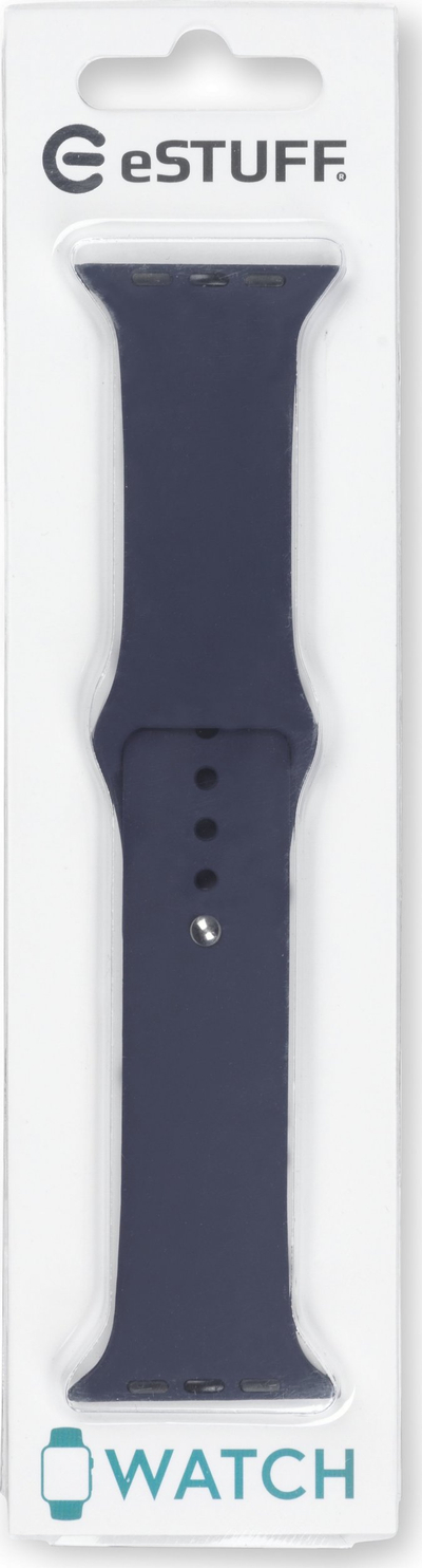 Rrip ore Apple eSTUFF ES660123, silikon, për Apple Watch, blu