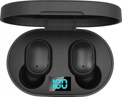Бежични Bluetooth слушалки со микрофон, универзални, црни